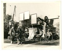 1h070 GOODBYE BROADWAY candid 8x10 still '38 director McCarey lines up Brady & Winninger for scene!