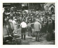 1h072 GREAT DAY IN THE MORNING candid 8x10 still '56 local spectators gather to watch the filming!