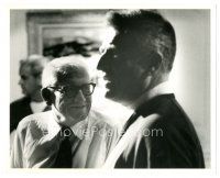 1h074 GUESS WHO'S COMING TO DINNER candid 8x10 still '67 Stanley Kramer & Spencer Tracy on the set!