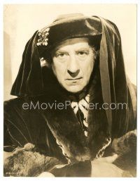 1h537 HUNCHBACK OF NOTRE DAME 7.25x9.5 still '39 c/u of Walter Hampden as The Archdeacon!