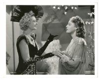 1h543 I MARRIED AN ANGEL deluxe 8x10 still '42 Binnie Barnes gives advice to Jeanette MacDonald!