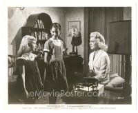 1h550 IMITATION OF LIFE 8x10 still '59 Lana Turner welcomes he daughter's guest to their home!