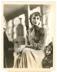 1h638 LUISE RAINER 8x10 still '37 c/u waiting for her scene in The Emperor's Candlesticks!