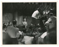 1h122 LULLABY OF BROADWAY candid 8x10 still '51 cameras film Gladys George rehearsing a song!