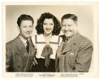 1h673 MERRY MONAHANS 8x10 still '44 portrait of Peggy Ryan between Donald O'Connor & Jack Oakie!