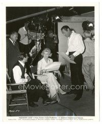 1h131 MIDNIGHT LACE candid 8x10 still '60 Doris Day & Rex Harrison with director David Miller!