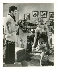 1h736 PERIOD OF ADJUSTMENT 8x10 still '62 Tony Franciosa watches sexy Jane Fonda take shoes off!