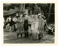 1h176 REDEMPTION candid 8x10 still '30 John Gilbert, Renee Adoree, director Fred Niblo & others!
