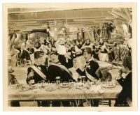 1h862 SONS OF THE DESERT 8x10 still '33 Stan Laurel, Oliver Hardy & Chase drinking & laughing!