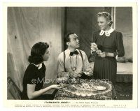 1h894 TARNISHED ANGEL 8x10 still '38 Ann Miller, Sally Eilers & Paul Guilfoyle counting cash!