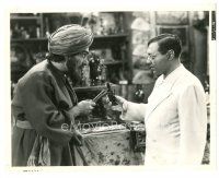 1h905 THINK FAST MR. MOTO 8x10 still '37 Asian detective Peter Lorre & J. Carrol Naish in turban!
