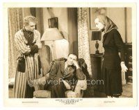 1h919 TO BE OR NOT TO BE 8x10 still '42 Jack Benny between Carole Lombard & young Robert Stack!