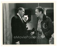 1h921 TOKYO JOE 8x10 still '49 c/u of Humphrey Bogart talking to Alexander Knox by Van Pelt!