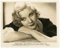 1h936 UNA MERKEL 8x10 still '34 great close up of the pretty star from The Cat's Paw!