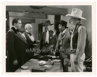 1h978 WINDS OF THE WASTELAND 8x10 key book still '36 Pony Express rider John Wayne is sworn in!