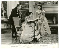 1h991 WUTHERING HEIGHTS 7.75x9.5 still '39 Merle Oberon between Geraldine Fitzgerald & Niven!
