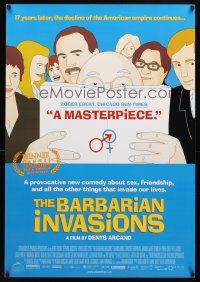 1j049 BARBARIAN INVASIONS int'l 1sh '03 Denys Arcand's Les Invasions Barbares, Remy Girard!