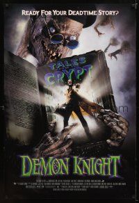 1j180 DEMON KNIGHT DS 1sh '95 Billy Zane, Tales from the Crypt, great image of Crypt-Keeper!