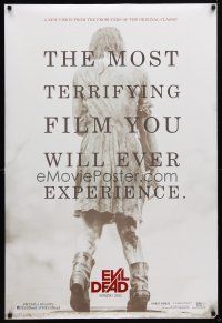 1j209 EVIL DEAD teaser DS 1sh '13 a new vision from the producers of the original classic!