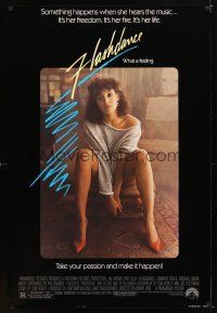 1j231 FLASHDANCE 1sh '83 sexy dancer Jennifer Beals, take your passion and make it happen!