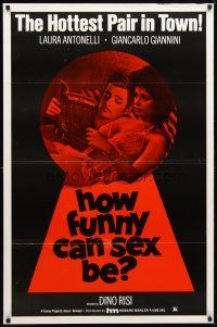 1j324 HOW FUNNY CAN SEX BE 1sh '73 Sessomatto, Giancarlo Giannini, Italian sex!