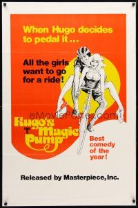 1j327 HUGO'S MAGIC PUMP 1sh '70s when he decides to pedal it, all the girls want to go for a ride!