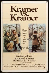 1j396 KRAMER VS. KRAMER int'l 1sh '79 Dustin Hoffman, Meryl Streep, child custody & divorce!