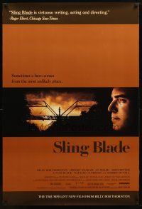 1j702 SLING BLADE 1sh '96 great image of star & director Billy Bob Thornton!