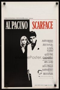 1k113 SCARFACE Belgian '83 Al Pacino as Tony Montana, Michelle Pfeiffer!