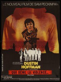 1k284 STRAW DOGS French 23x32 '72 Dustin Hoffman & Susan George, directed by Sam Peckinpah!