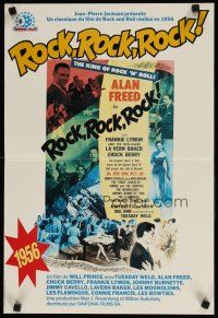 1k262 ROCK ROCK ROCK French 15x21 R80s Alan Freed, Chuck Berry, Connie Francis & Bo Diddley!