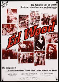 1k046 ED WOOD COLLECTION German '95 wonderful wacky images of Ed and his creations!