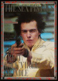 1k311 GREAT ROCK 'N' ROLL SWINDLE Japanese '90 Sex Pistols' punk Sid Vicious pointing gun!