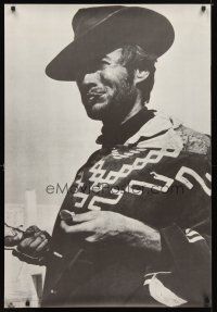 1m633 CLINT EASTWOOD commercial poster '70s classic image from For A Few Dollars More!