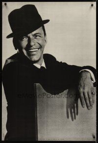 1m653 FRANK SINATRA commercial poster '70s cool smiling image of Frank in hat!