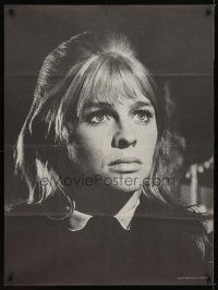 1m674 JULIE CHRISTIE commercial poster '67 cool close-up of the pretty actress!