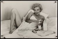 1m683 MARILYN MONROE commercial poster '94 great image of the sexy actress in bed!