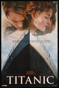 1m723 TITANIC commercial poster '97 Leonardo DiCaprio & Kate Winslet, James Cameron!