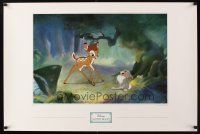 1m257 BAMBI 24x36 art print '80s Walt Disney cartoon deer classic, great art with Thumper!