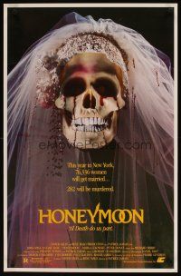 1m372 HONEYMOON special 24x37 '86 Patrick Jamain's Lune de Miel, image of bloody bride skull!