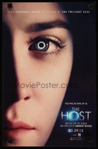 1m787 HOST mini poster '13 Saoirse Ronan, Jake Abel, Max Irons, sci-fi!