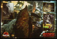 1m402 JURASSIC PARK English special 24x35 '93 Steven Spielberg, cool images of dinosaurs!
