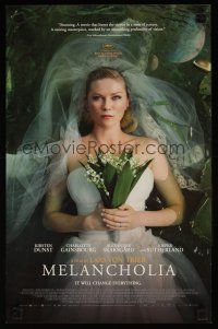 1m790 MELANCHOLIA set of 2 mini posters '11 Lars von Trier directed, images of Kirsten Dunst!