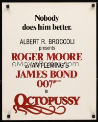 1m472 OCTOPUSSY special 17x21 '83 Roger Moore as Bond, nobody does him better!