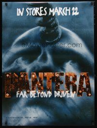 1m538 PANTERA 24x33 music poster '95 Dimebag Darrell, Far Beyond Driven!