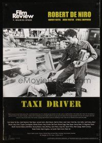 1m443 TAXI DRIVER English special 24x34 R90s Scorsese, Robert De Niro w/gun on robber!