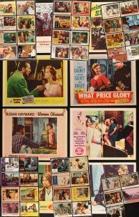 1p037 LOT OF 155 LOBBY CARDS '45 - '92 many great images from 53 different titles!