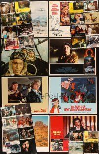 1p050 LOT OF 36 LOBBY CARDS '60s-80s many great images from a variety of different movies!