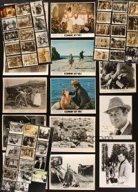 1p099 LOT OF 58 COLOR AND B&W 8X10 STILLS '50s-80s great images from a variety of different movies!