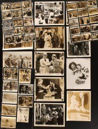 1p104 LOT OF 53 8X10 STILLS '40s great images from a variety of different movies!